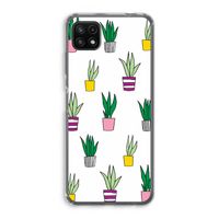 Sanseveria: Samsung Galaxy A22 5G Transparant Hoesje Sanseveria: Samsung Galaxy A22 5G Transparant Hoesje