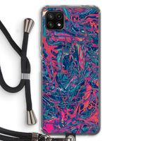 Sleeping Dreams: Samsung Galaxy A22 5G Transparant Hoesje met koord Sleeping Dreams: Samsung Galaxy A22 5G Transparant Hoesje met koord