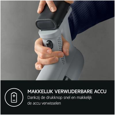 AEGAP71A142XN Steelstofzuiger zonder zak Blauw