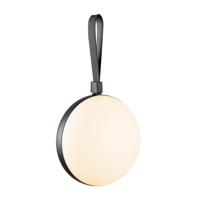 Nordlux Strak tafellampjeBring To-Go zwart Ø 16cm - 2218023001