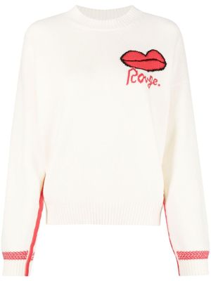 Sonia Rykiel pull à col rond - Tons neutres