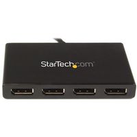 StarTech.com DisplayPort naar DisplayPort multi-monitor splitter 4 poorts MST Hub - thumbnail