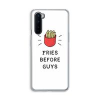 Fries before guys: OnePlus Nord Transparant Hoesje