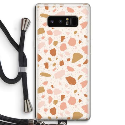 Terrazzo N°18: Samsung Galaxy Note 8 Transparant Hoesje met koord