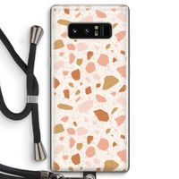 Terrazzo N°18: Samsung Galaxy Note 8 Transparant Hoesje met koord