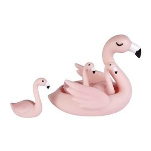 Badspeeltjes set flamingo 4 delig