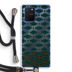 Moroccan tiles: Samsung Galaxy Note 10 Lite Transparant Hoesje met koord