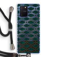 Moroccan tiles: Samsung Galaxy Note 10 Lite Transparant Hoesje met koord