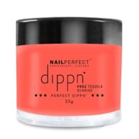 NailPerfect Acrylic Perfect Dippn' Powder Tequila Sunrise 25gr