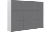 Goossens Kledingkast Easy Storage Sdk, 303 cm breed, 220 cm hoog, 3x 3 paneel glas schuifdeuren