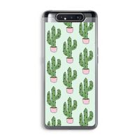 Cactus Lover: Samsung Galaxy A80 Transparant Hoesje Cactus Lover: Samsung Galaxy A80 Transparant Hoesje