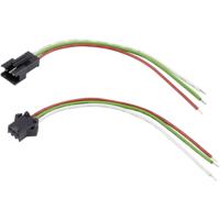 TRU COMPONENTS TC-6649236 Female header met kabel Totaal aantal polen: 3 Rastermaat: 2.50 mm 1 set(s) - thumbnail