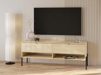 Tv-meubel ORES 2 lades lindberg eik