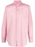 Lardini long-sleeve cotton shirt - Rose