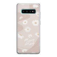 Daydreaming becomes reality: Samsung Galaxy S10 Plus Transparant Hoesje