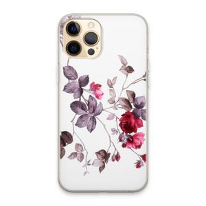 Mooie bloemen: iPhone 13 Pro Max Transparant Hoesje