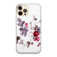 Mooie bloemen: iPhone 13 Pro Max Transparant Hoesje