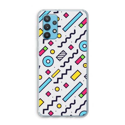 8-bit N°8: Samsung Galaxy A32 4G Transparant Hoesje