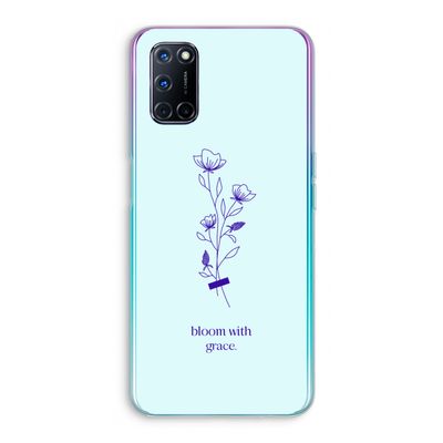 Bloom with grace: Oppo A92 Transparant Hoesje