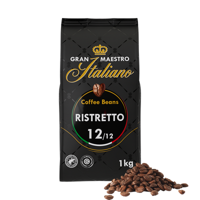 Gran Maestro Italiano Ristretto - Koffiebonen 1 KG