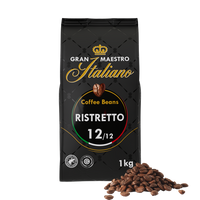 Gran Maestro Italiano Ristretto - Koffiebonen 1 KG