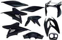 Edge plaatset aerox tot bj. 2014 9 delig zwart metallic