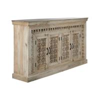 Dressoir Home ESPRIT Natuurlijk Mangohout 185 X 40 X 100 cm