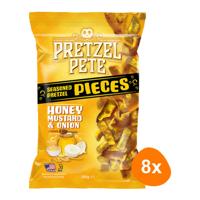 Pretzel Pete - Honey Mustard & Onion Pretzel Pieces - 8x 160g