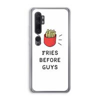 Fries before guys: Xiaomi Mi Note 10 Transparant Hoesje