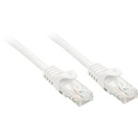 LINDY 48200 RJ45 Netwerkkabel, patchkabel CAT 6 U/UTP 0.30 m Wit Snagless 1 stuk(s)