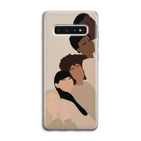 Sweet creatures: Samsung Galaxy S10 4G Transparant Hoesje