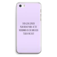 Tequila: iPhone 5 / 5S / SE Transparant Hoesje