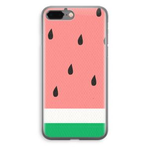 Watermeloen: iPhone 8 Plus Transparant Hoesje