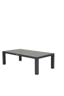 Qopps Cleveland koffie tafel 147 x 75 mat Royal Grey