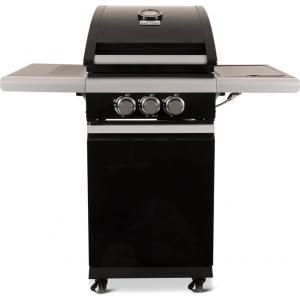 Patton PATIO CHEF 2+ 6700 W Barbecue Gas Verrijdbaar Zwart, Roestvrijstaal