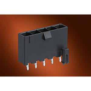 Molex 50362452 Female header, inbouw (standaard) Totaal aantal polen: 5 Rastermaat: 4.20 mm Inhoud: 1 stuk(s) Tray