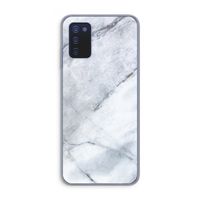 Witte marmer: Samsung Galaxy A03s Transparant Hoesje Witte marmer: Samsung Galaxy A03s Transparant Hoesje