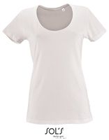 Sol’s L02079 Women`s Low-Cut Round Neck T-Shirt Metropolitan - thumbnail