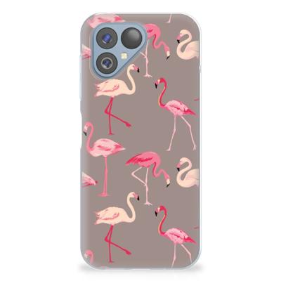 Fairphone 5 | TPU Hoesje | Flamingo Fairphone 5 | TPU Hoesje | Flamingo