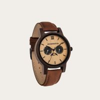 Houten Horloge Outland Pecan - thumbnail