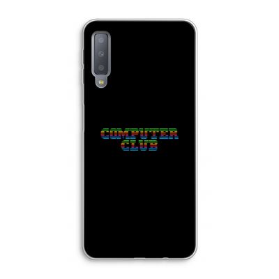 Retro: Samsung Galaxy A7 (2018) Transparant Hoesje