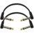D&apos;Addario PW-FPRR-204 Flat Patch Cable mono jack haaks 10 cm (set van 2)