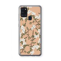 Blossoming spring: Samsung Galaxy A21s Transparant Hoesje