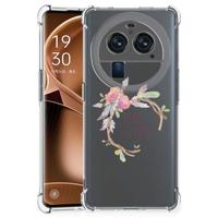 OPPO Find X6 Pro Stevig | Bumper Hoesje | Boho Text