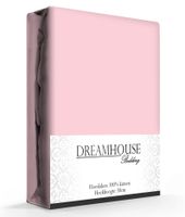 Dreamhouse Hoeslaken Katoen Roze-80 x 200 cm