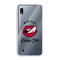 Badass Babes Club: Samsung Galaxy A10 Transparant Hoesje
