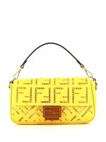 Fendi Pre-Owned sac porté épaule Baguette à broderies (années 2020) - Jaune - thumbnail