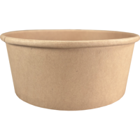 Depa Maaltijdbowl | 750ml | 150mm | 60mm | karton + PE | bruin | 300 stuks