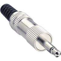 Lumberg KLS 22 Jackplug 3.5 mm Stekker, recht Aantal polen: 2 Mono Zilver 1 stuk(s) - thumbnail