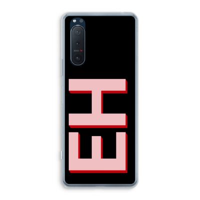 Monogram: Sony Xperia 5 II Transparant Hoesje